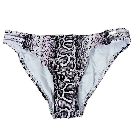 Heat Animal Print Three String Bikini Bottom -G - Picture 3 of 5
